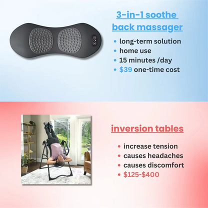 Soothe 3-in-1 Back Massager