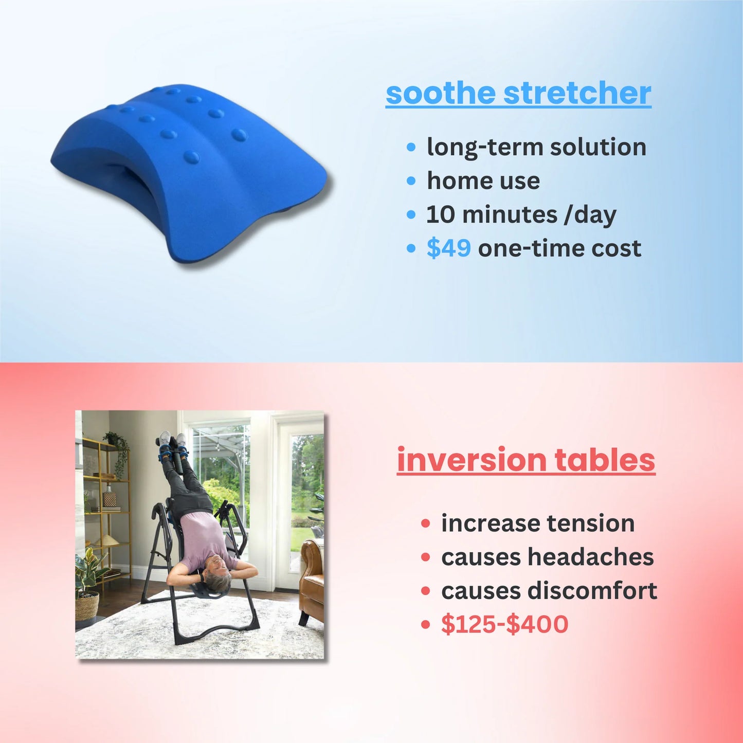 soothe back & neck stretcher